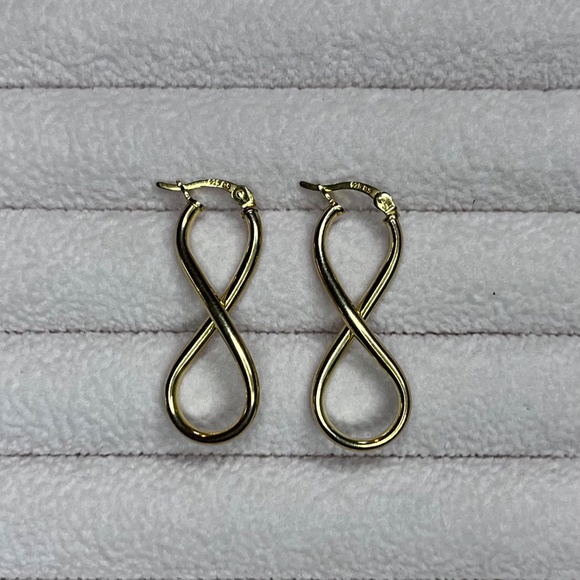 E016 | Infinity Dangle Earrings - Picture 1 of 3